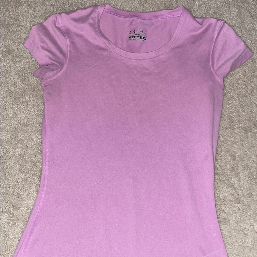 Pink Heat Gear workout T